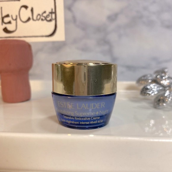Estee Lauder Revitalizing Supreme Night Intensive Restorative Creme,NEW-Mini 7ml - Picture 2 of 5